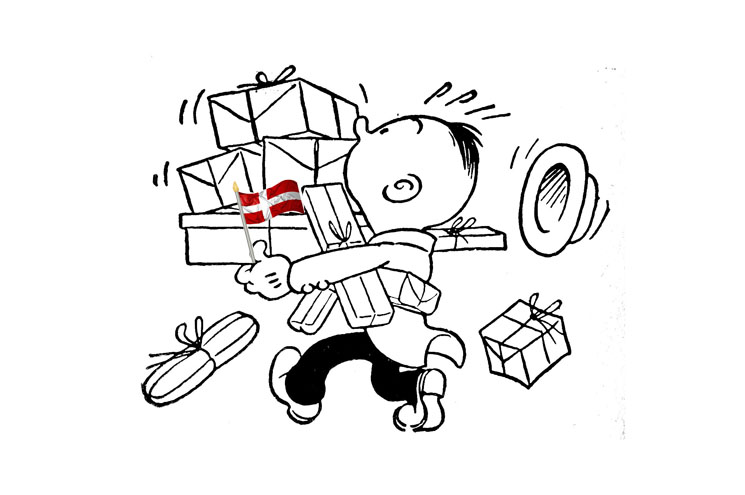 Gift Giving in Denmark by Kay Xander Mellish