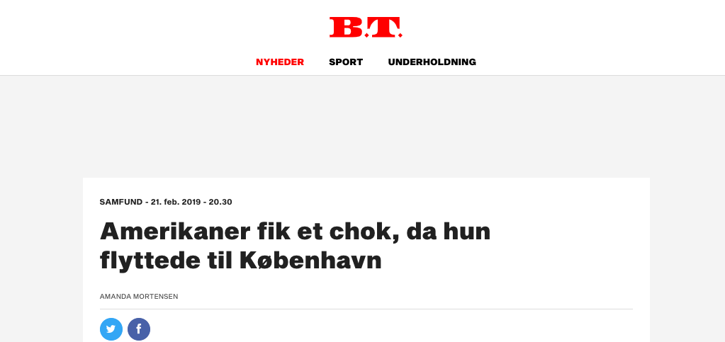 Silence in Denmark BT