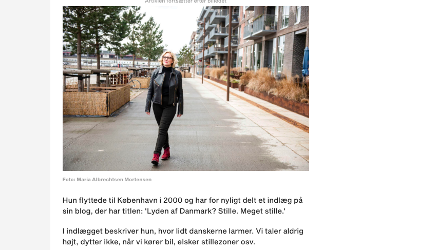Silence in Denmark BT