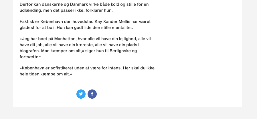 Silence in Denmark BT