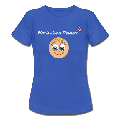 How to Live in Denmark T-Shirt Blue