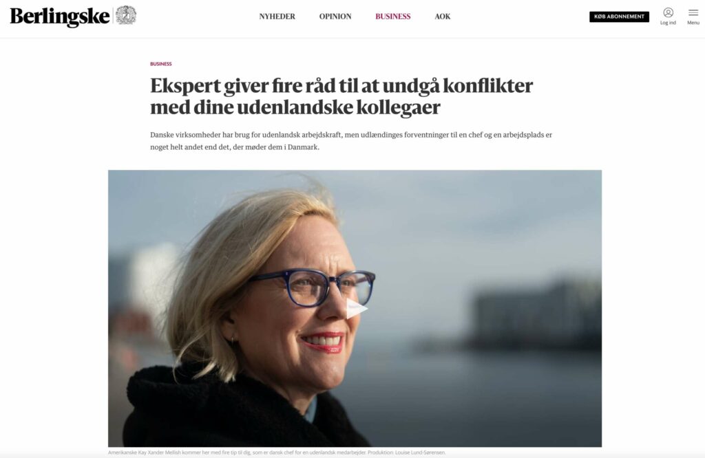 expert on Danish working culture